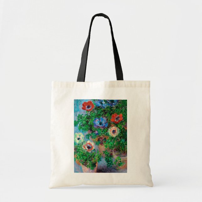 Bolso De Tela Anemone, Monet (Frente)