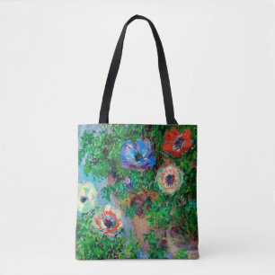 Bolso De Tela Anemone, Monet