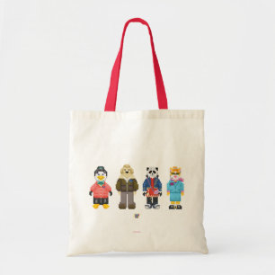 Bolso De Tela Anfitriones del pixel de Webkinz