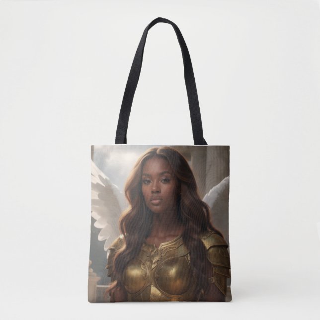 BOLSO DE TELA ÁNGEL - ÁNGELLES (Anverso)