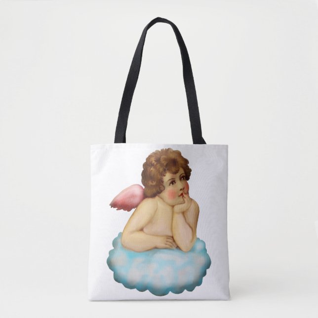 Bolso De Tela Angel Cloud Cupid (Anverso)