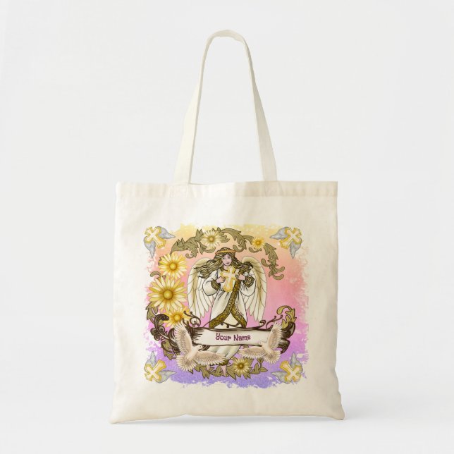 Bolso De Tela Ángel Daisy (Frente)