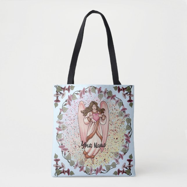 Bolso De Tela Ángel de amor (Anverso)