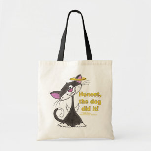 Bolso De Tela Angel de gatos