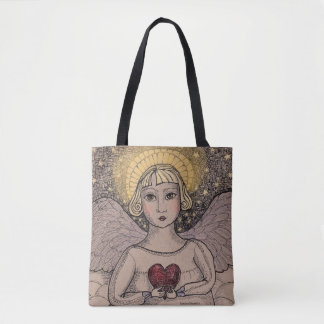 Bolso De Tela Ángel de guarda