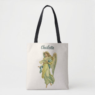 Bolso De Tela Ángel de Navidad Victoriano, Gloria in Excelsis De
