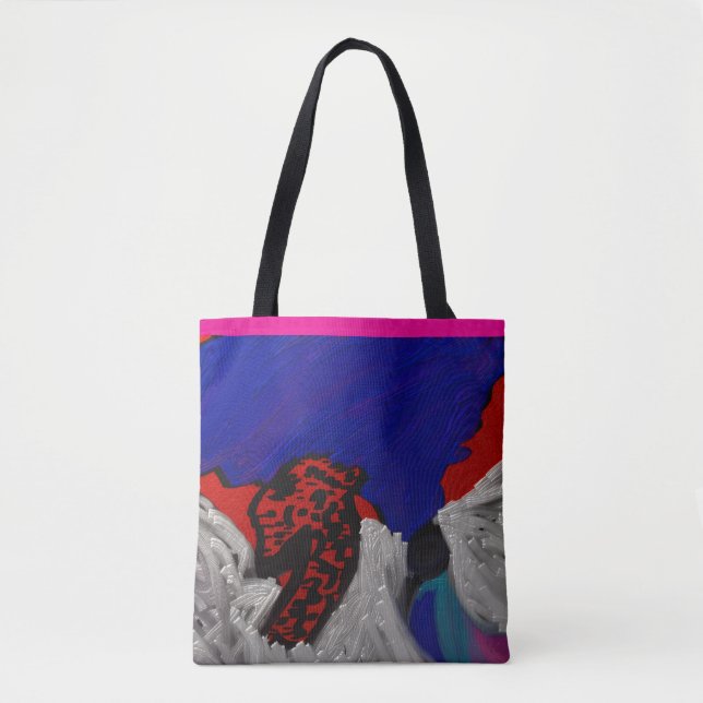 Bolso De Tela Ángel Dragón (Anverso)