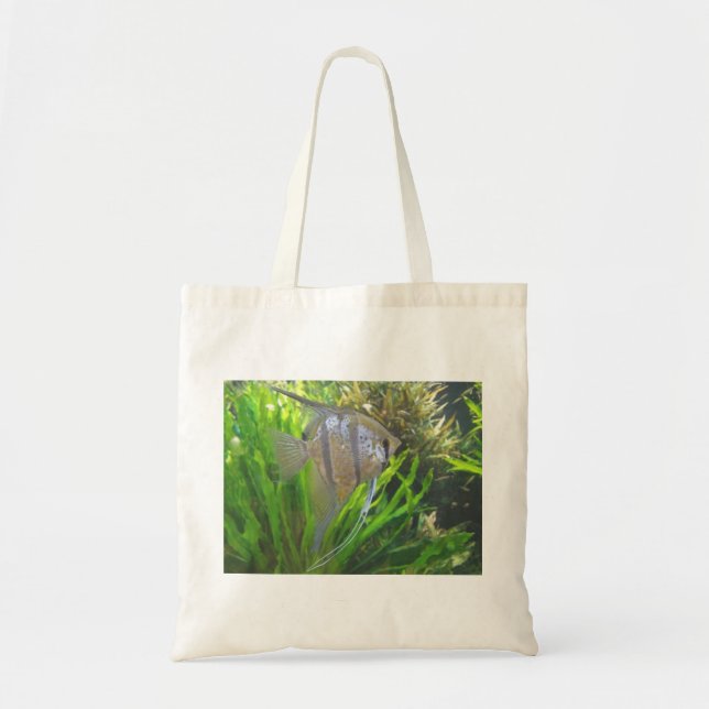 Bolso De Tela Angel Fish (Frente)