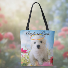 Bolso De Tela Angel Puppy