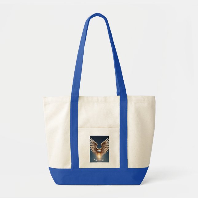 Bolso De Tela Angel Wings (Frente)