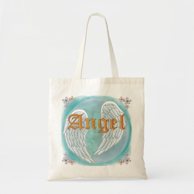 Bolso De Tela Angel Wings (Frente)