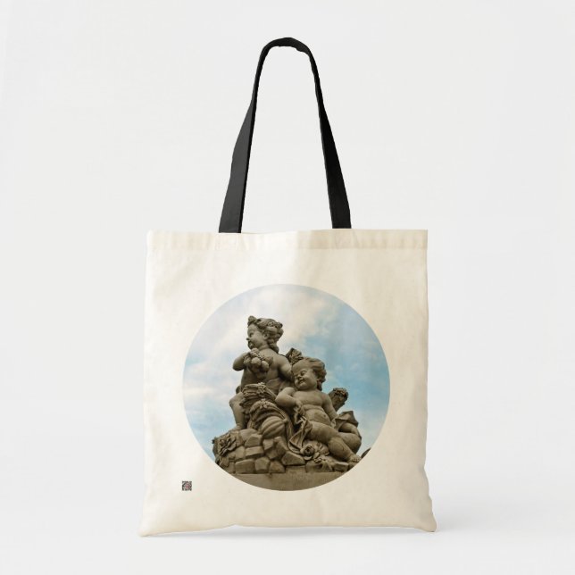 Bolso De Tela Ángeles (Frente)