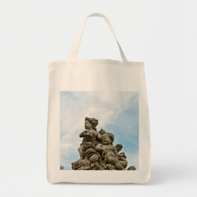 Bolso De Tela Ángeles (Frente)