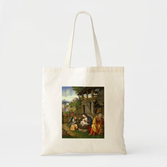 Bolso De Tela Ángeles de la natividad y del niño