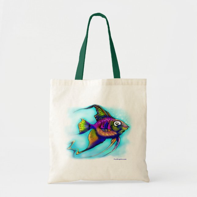 Bolso De Tela Angelfish (Frente)