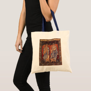 Bolso De Tela Angeli Laudantes (Ángeles que alaban) de Burne Jon