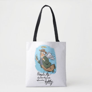 Bolso De Tela Angel's Take Lightly bag