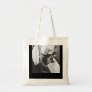 Bolso De Tela Angry Doberman me prueba