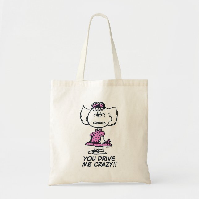 Bolso De Tela Angry Sally (Frente)