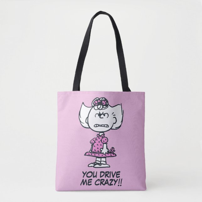 Bolso De Tela Angry Sally (Anverso)