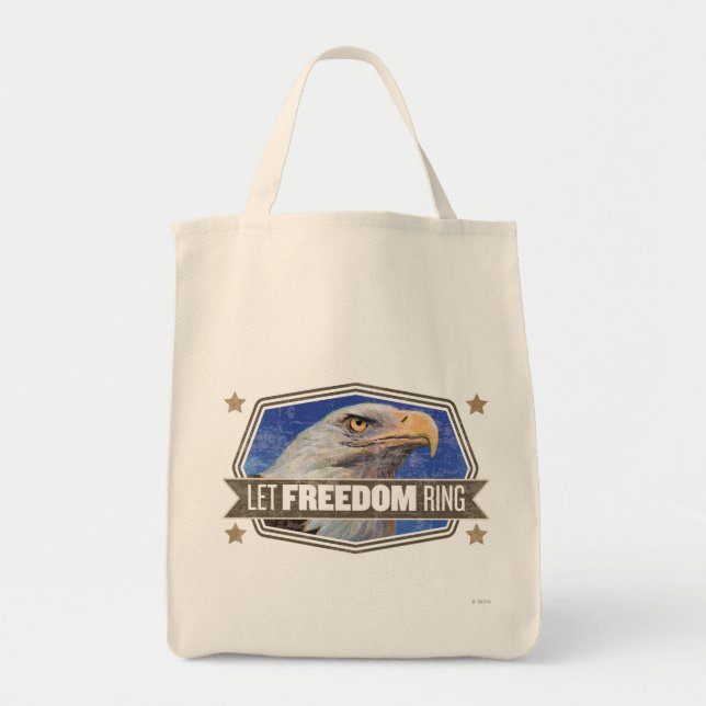 Bolso De Tela Anillo de la libertad Eagle-Let (Frente)
