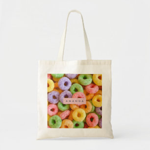 Bolso De Tela Anillos de Cereal para Desayuno Personalizados y C