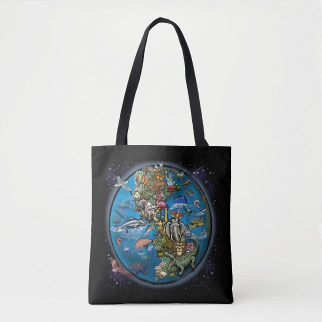 Bolso De Tela Animal Anet (Anverso)