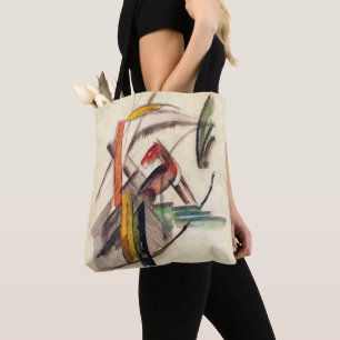Bolso De Tela Animal de Franz Marc, arte expresionista vintage