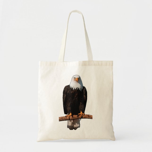 Bolso De Tela Animal de impresión de águilas Águilas motivo Niño (Frente)