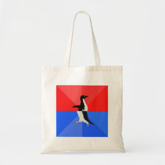 Bolso De Tela Animal social confuso Meme del consejo del