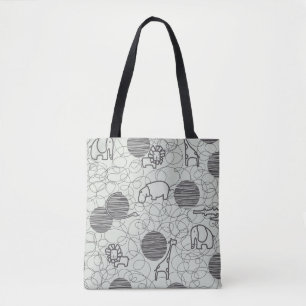 Bolso De Tela animales 1 del safari