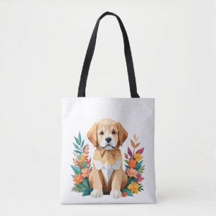 Bolso De Tela Animales alegres y alegres, alegres y divertidos