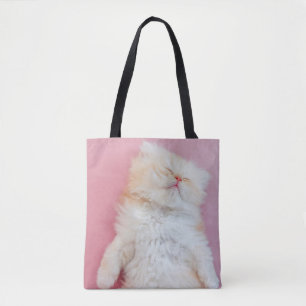 Bolso De Tela Animales de bebé más afectados   Agradable Gatito 
