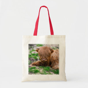 Bolso De Tela Animales de bebé más afectados Calf de vaca de m