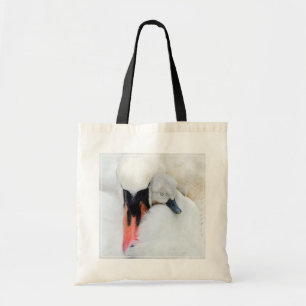 Bolso De Tela Animales de bebé más afectados Cisne de mamada m