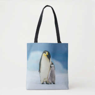 Bolso De Tela Animales de bebé más afectados   Emperador Pingüin