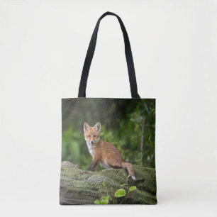 Bolso De Tela Animales de bebé más afectados   Foxy Smile