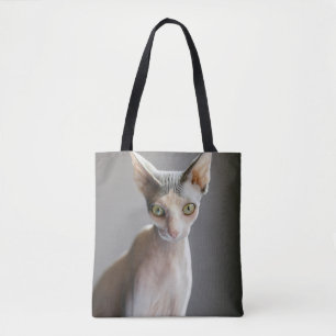 Bolso De Tela Animales de bebé más afectados Gato de esfinge