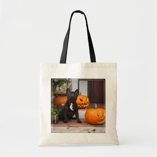 Bolso De Tela Animales de bebé más afectados | Halloween en Bull (Frente)