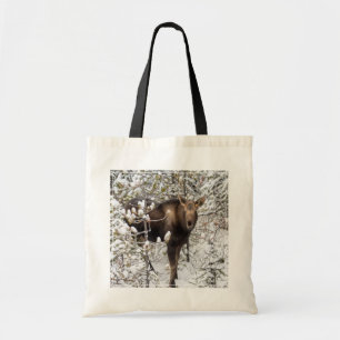 Bolso De Tela Animales de bebé más afectados   Moose Calf