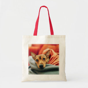 Bolso De Tela Animales de bebé más afectados Pinscher en minia