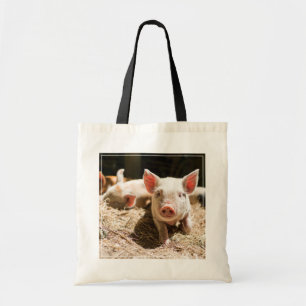 Bolso De Tela Animales de bebé más afectados   Pizarra De Bebé