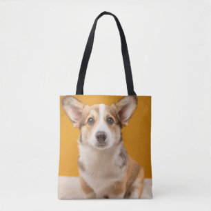 Bolso De Tela Animales de bebé más afectados Retrato de Corgi