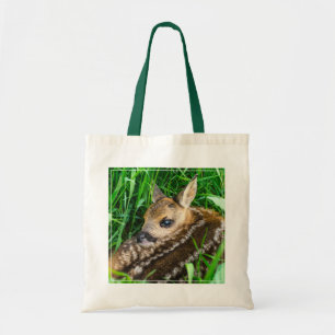 Bolso De Tela Animales de bebé más afectados   Roe Deer Baby