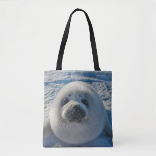 Bolso De Tela Animales de bebé más afectados Sello de bebé