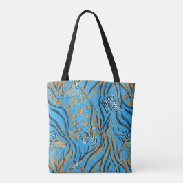 Bolso De Tela Animales de Safari