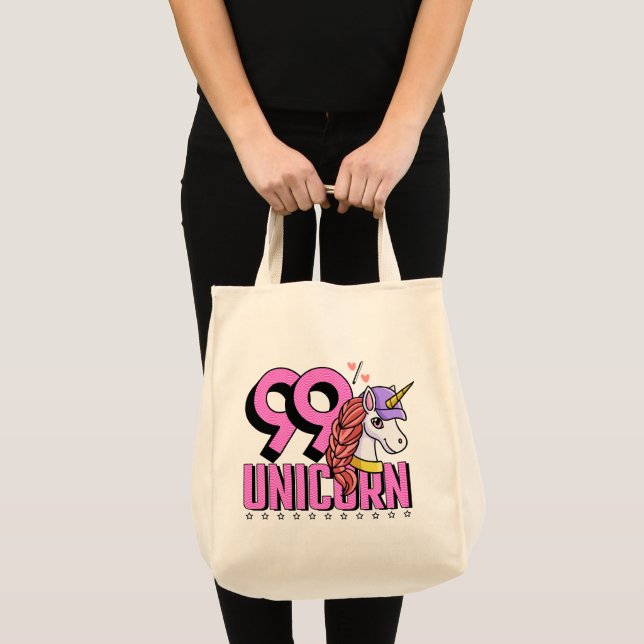 Bolso De Tela Animales divertidos y lindos con Gorra 99 por cien (Anverso (producto))