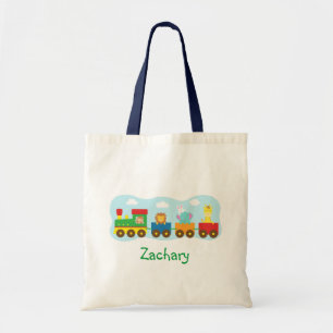 Bolso De Tela Animales Lindo Coloridos Tren para Niños