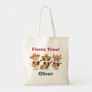 Bolso De Tela Animales Mariachi Adorables Llama Burro Perrito Fi