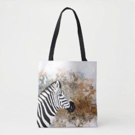 Bolso De Tela Animales silvestres de áfrica cebra